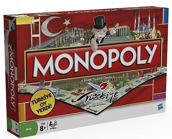 17. Hasbro Monopoly Türkiye kutu oyunu
