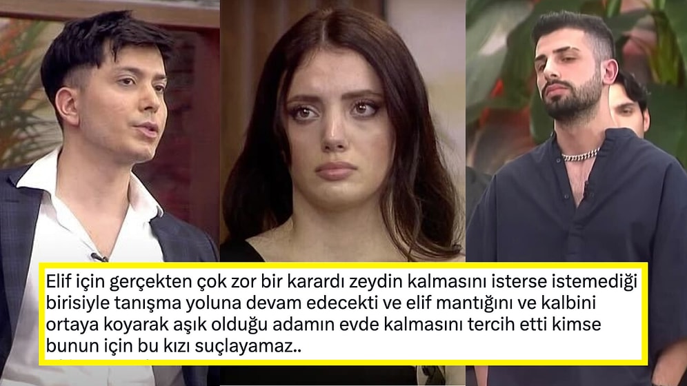 Oysa Herkes Öldürür Sevdiğini: Kısmetse Olur Elemesinde Sedat ve Zeyd Arasında Kalan Elif'in Seçimi Olay Oldu!