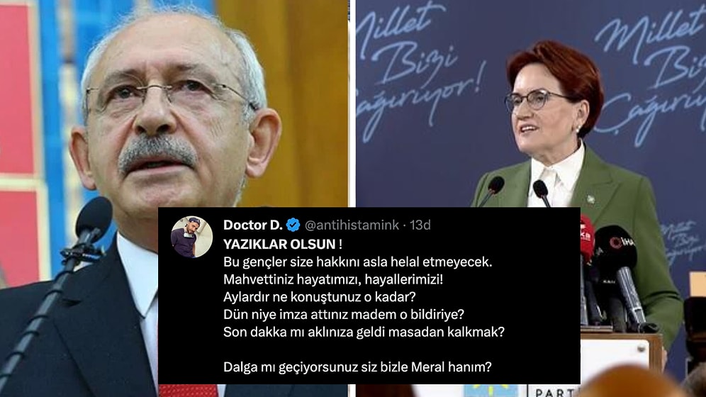 İYİ Parti’nin Altılı Masa’dan Ayrılması: Destek Veren de Var Tepki Gösteren de!