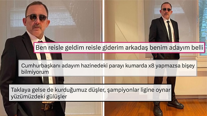 Sergen Yalçın'ın "Aday Kim Olacak?" Sorusuyla Kafayı Bozan Halkımızla Paylaştığı Karizmatik Fotoğrafı Gündemde