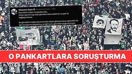 Bakan Soylu'dan Olaylı Bursaspor- Amedspor Maçı Paylaşımı