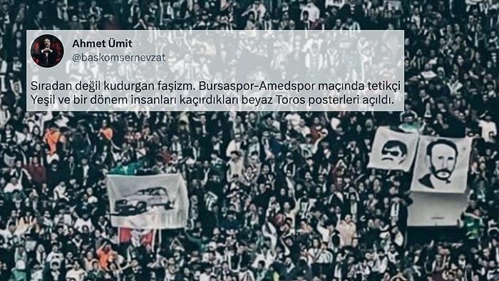 Bursaspor Tribünlerindeki Tabloya Tepki Yükseldi: 'Sıradan Değil Kudurgan Faşizm'