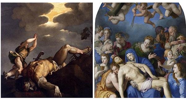 Bruegel din hakkında da derinlemesine düşünen bir adamdı. Bruegel'in dini sanatı, İtalya'dakinden oldukça farklıydı.