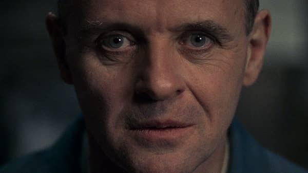 6. The Silence of the Lambs filminden Anthony Hopkins