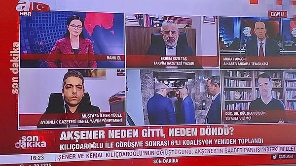 Kemal Kılıçdaroğlu’nun adaylığının açıklanmasıyla birlikte, A Haber, CNN Türk gibi hükümet yanlısı kanallarda yayınlanan programlarda üzüntü hakim olmuştu.