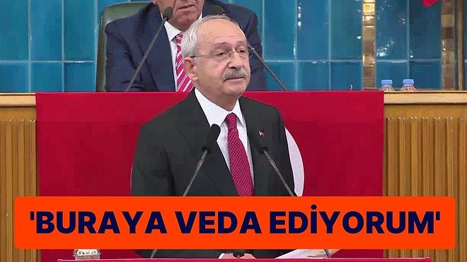 Kemal Kılıçdaroğlu: ‘Bu Kürsüye Veda Etmek İçin Geldim’