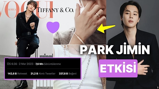 BTS Üyesi Park Jimin Önce Dior Sonra Tiffany&Co. Derken Beyonce'nin Rekorunu Kırdı!