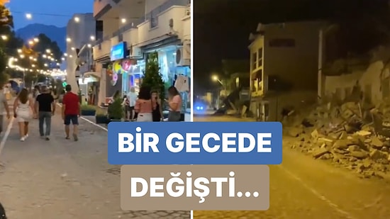 Bir Dönem Sokak Müzisyenleri Eşliğinde Neşeyle Gezilen Sokakların Depremden Sonraki Görüntüsü Yüreğimizi Yaktı
