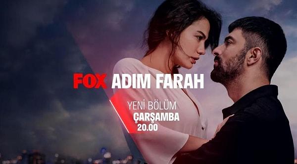FOX'un 03 Medya imzalı dizisi Adım Farah, yayınladığı ilk günden beri ilgiyle izleniyor. Dizi, her hafta çarşamba akşamı izleyicilerle buluşuyor.