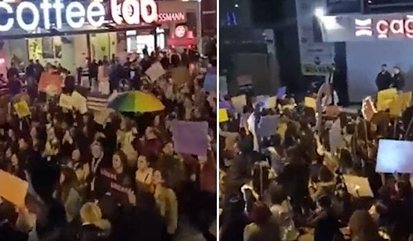 Ankara'da da "Zıpla, zıpla, zıplamayan Tayyipçi" sloganını atıldı.