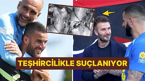 Dünyaca Ünlü Futbolcu Kyle Walker'ın Barda Pantolonunu İndirip Herkesi Taciz Ettiği Görüntüler Ortaya Çıktı