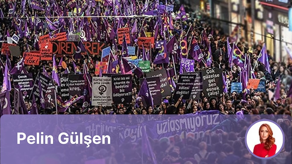 Taksim’de Gece Yürüyüşü Düzenleyen Feminist Kadınların Taşıdığı Mor Renkli Bayraklar Neyi Temsil Ediyor?