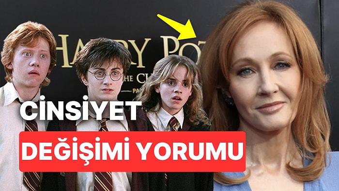 Harry Potter Yazarı J.K. Rowling Bu Sefer de Cinsiyet Değişimi Yorumuyla Eleştirilerin Hedefinde