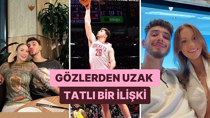 NBA'de Rekorları Altüst Eden Gururumuz Alperen Şengün'ün Sır Gibi Sakladığı Sevgilisi Hannah Cherry