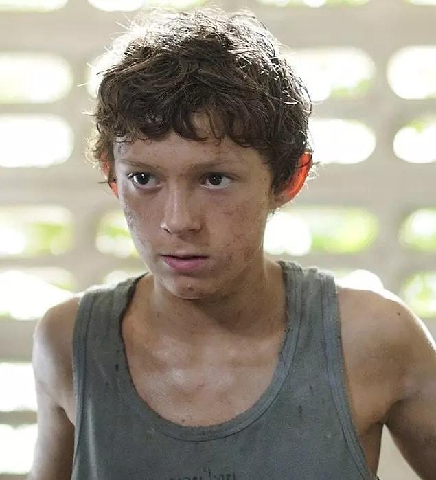 7. Tom Holland in the film The Impossible