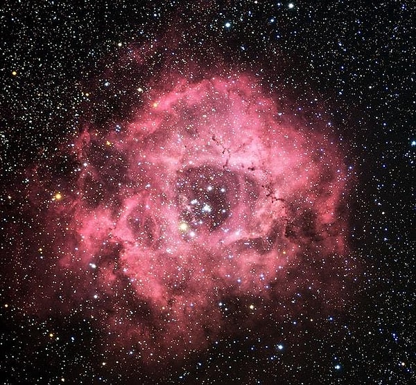 3. The skull-shaped nebula called 'Rosetta', 65 light years from Earth 👇