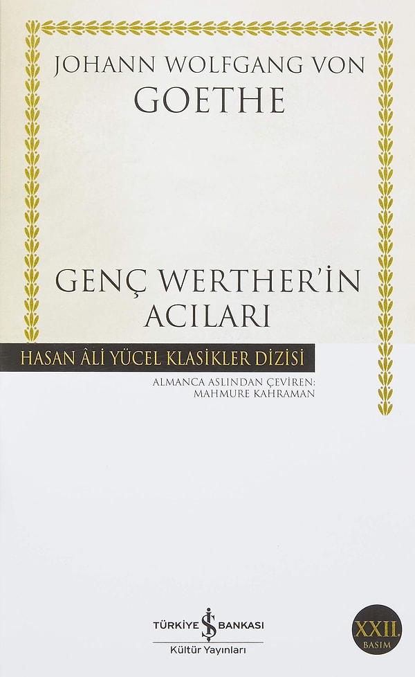 1. Genç Werther’in Acıları