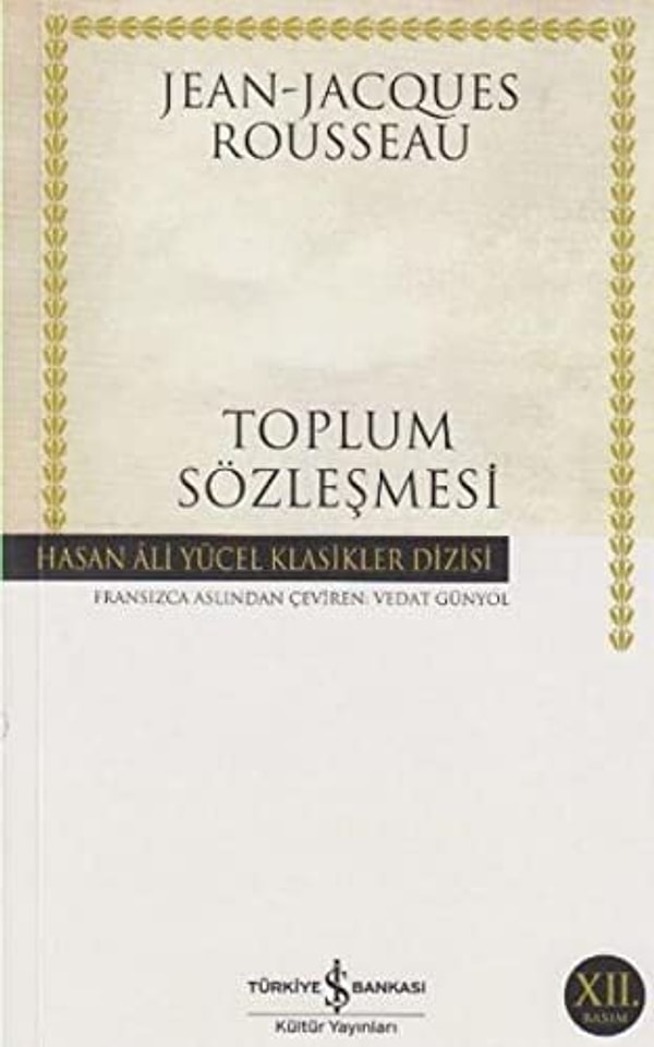 13. Toplum Sözleşmesi