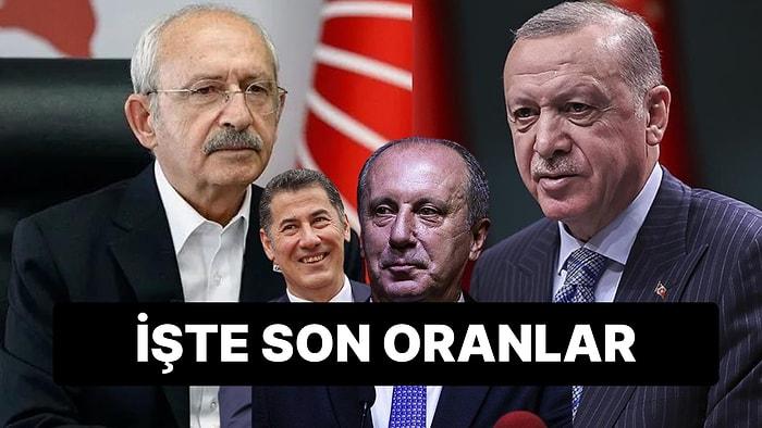 Son Seçim Anketi: Kılıçdaroğlu ve Erdoğan Arasında Fark 3 Puan
