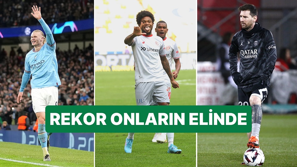 Haaland da Ekibe Katıldı! Şampiyonlar Ligi Tarihinde Bir Maçta En Çok Gol Atan Futbolcular