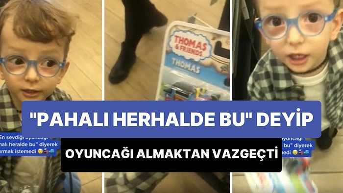 Ekonomi Düşünmek Bu Yaşa Kadar Düştü mü? En Sevdiği Oyuncağı Pahalı Herhalde Bu Diyerek Almak İstemeyen Çocuk