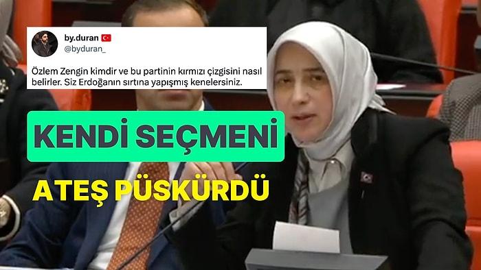 "6284 Kırmızı Çizgimizdir" Diyen AKP'li Özlem Zengin'e Kendi Seçmeninden Sert Tepkiler Geldi
