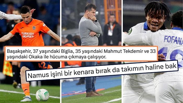 Başakşehir'in 6 Dakikada 4 Gol Yiyerek Elendiği Gent Maçının Ardından Sosyal Medyadan Gelen Eleştiriler