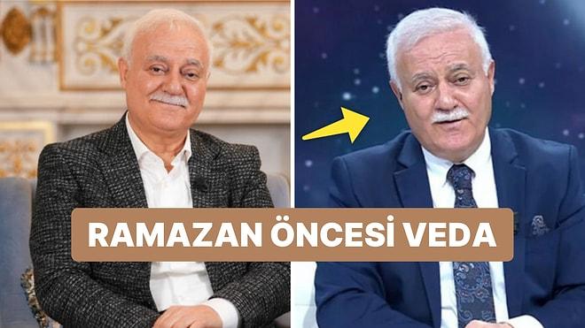 İlahiyatçı Nihat Hatipoğlu 'Yaş İtibarıyla Sınıra Geldim' Sözleriyle Veda Etti!