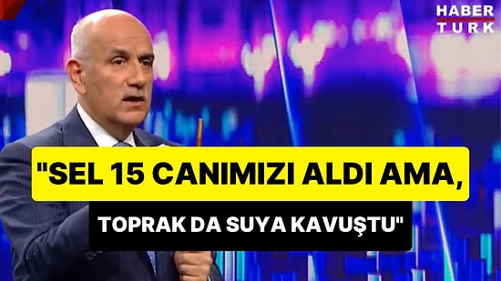 Tarım Bakanı Kirişçi: 'Sel 15 Canımızı Aldı Ama Toprak da Suya Kavuştu'