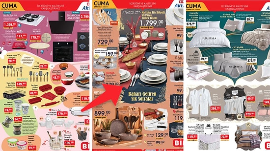 BİM'de Çeyiz Ürünleri Satışa Çıkıyor! 21 Mart - 24 Mart 2023 BİM Aktüel İndirim Kataloğu