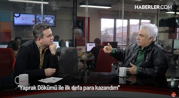 'Türk sinemasındaki seks furyasını' konuşan Halil Ergün, ilk kez Yaprak Dökümü'yle para kazanabildiğini anlattı. Hatta bu yüzden kendisini ikna etmek isteyen
