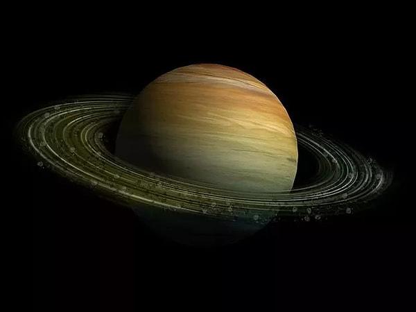 7. Satürn'ün etrafındaki halkaların katı cisimlerden oluştuğu doğru mu?