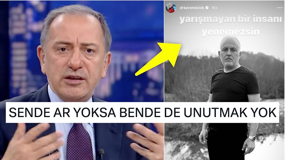 Kızılay Başkan'ı Kerem Kınık'ı Hedef Alan Fatih Altaylı'nın Sert Çıkışı Gündem Oldu!