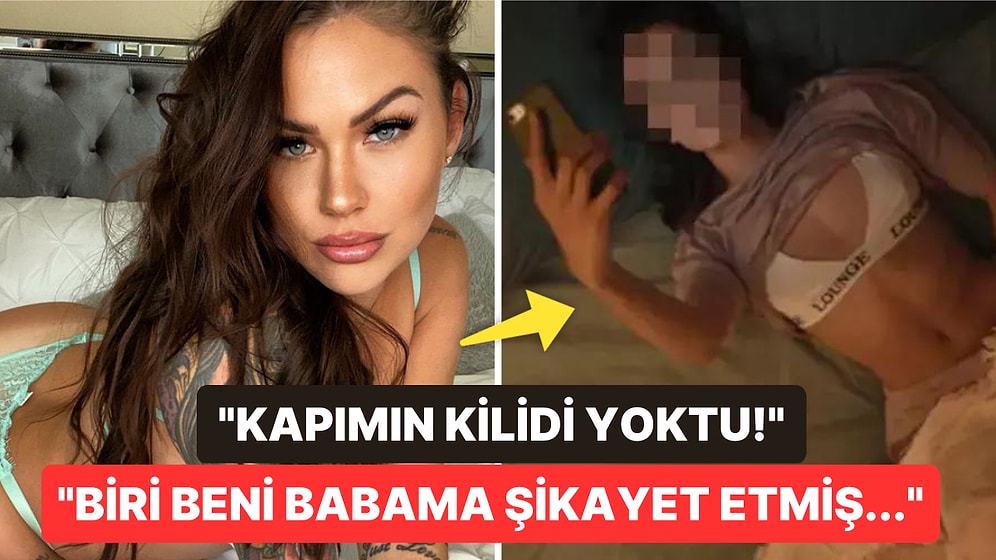 Canlı Yayında Mastürbasyon Yaparken Babasına Yakalanan Kadının Beyin Yakan Açıklamaları: "Ona Mesaj Atmışlar!"