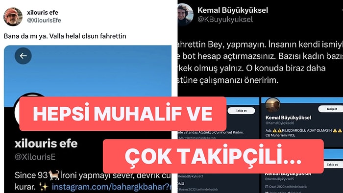 Muhalif Tweet Atan Kişiler ile Aynı Adla Açıldığı İddia Edilen Binlerce Sahte Twitter Hesabı Gündemde