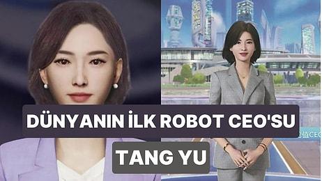 Dünyanın İlk Yapay Zekaya Sahip Robot CEO'su Tang Yu Sayesinde Şirketin Hisseleri Uçtu!