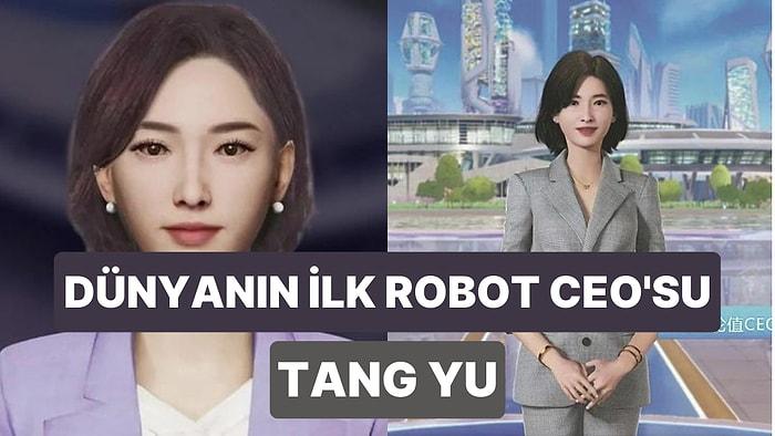 Dünyanın İlk Yapay Zekaya Sahip Robot CEO'su Tang Yu Sayesinde Şirketin Hisseleri Uçtu!
