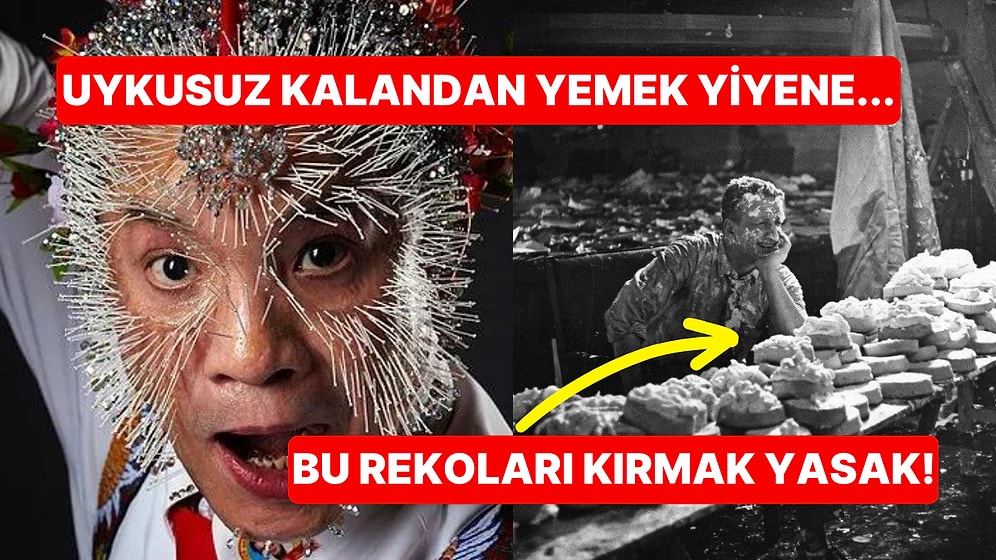 Guinness Dünya Rekorlar Kitabı'nın Kırılmasını Yasakladığı Birbirinden İlginç ve Tehlikeli Rekorlar!