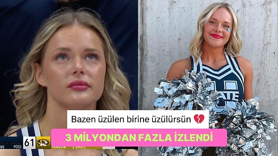 Takımı Yenildiği İçin Ağlarken Kameralara Yakalanan Utah Ponpon Kızı Ashlyn Whimpey Viral Oldu