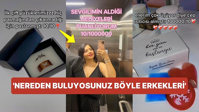 Sevgilimin Aldığı Hediyeleri Puanlıyorum: TikTok'un Yeni Akımı Hediye Yorumlattı!