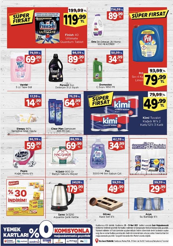 Kim Market 20-31 Mart İndirimleri: Kim Market İzmir Aktüel Ürün Katalog Ürünleri (Sayfa 4)