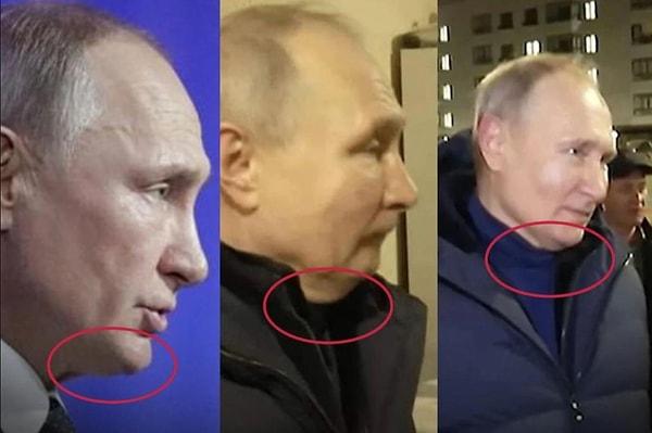 Kamuoyunun önünde fazla görünmeyen Rus liderin, Mariupol'de de dublör kullanmış olabileceği iddia edildi.