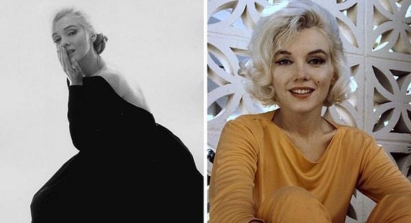 3. Marilyn Monroe'nun 1962'deki ölümünden sadece üç hafta önce son fotoğraf çekimi fotoğrafları: