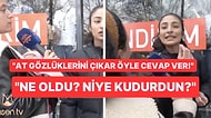 Ahsen Tv Muhabirinin Soru Sorduğu Kadına Yaptığı Zorbalık Sosyal Medyayı Çileden Çıkardı