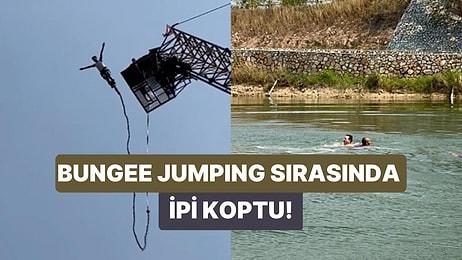 Ölümden Kıl Payı Kurtuldu: Bungee Jumping Sırasında İpi Kopan Adam Gözünü Açtığında Kendini Suyun İçinde Buldu