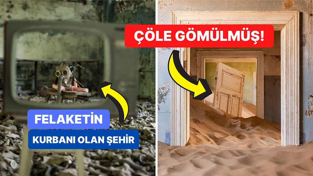 Hem Ürkütücü Hem Etkileyici Manzaralarıyla Dünyanın Terk Edilmiş En Büyük Hayalet Şehirleri