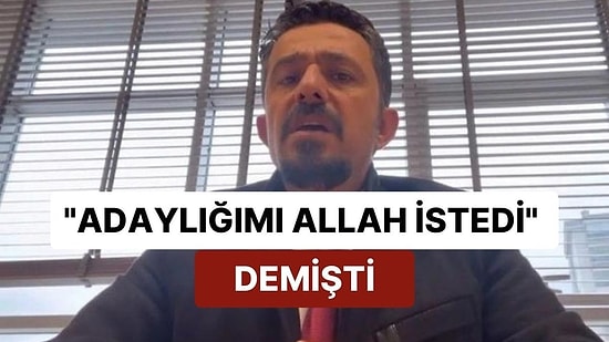"Adaylığımı Allah İstedi" Diyen Adaya Sadece 95 İmza Verildi