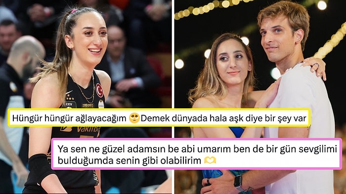 Voleybolcu Ayça Aykaç'a Yorum Yapan Densize Nişanlısı Mert Altıntaş'ın Verdiği Cevap Kalbimizi Eritti