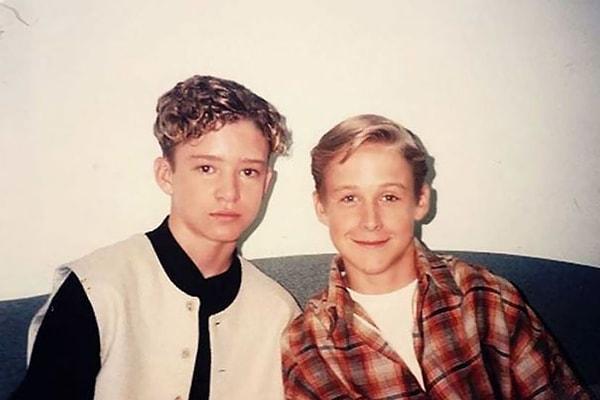 2. 13 yaşındaki Justin Timberlake ve 14 yaşındaki Ryan Gosling:
