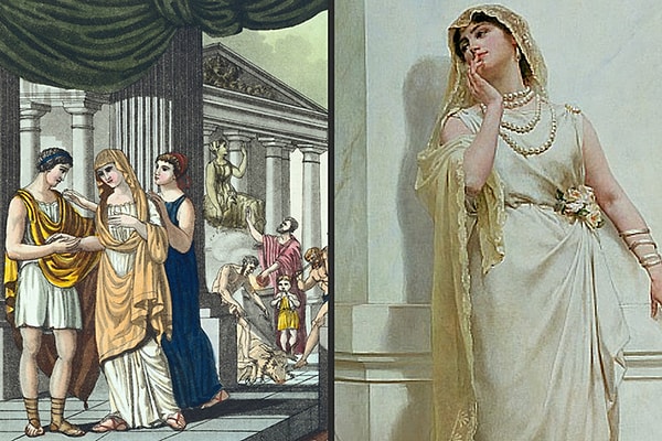 5. Gelinin beyaz giymesi ve damadın, gelini evin eşiğinden kucağına alarak geçirmesi geleneği Antik Roma'ya aittir.